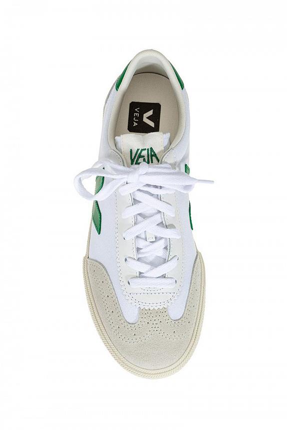 Veja Volley Canvas White Emerald